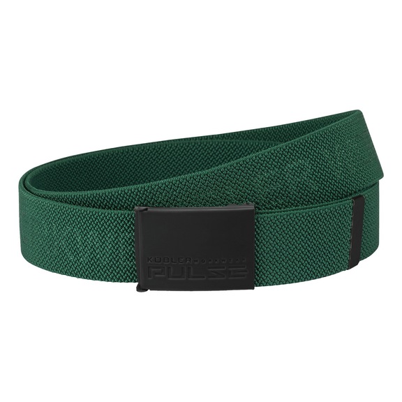 K&Uuml;BLER PULSE stretch belt with bottle opener, moss green 8303 9217 02-65-ST - PULSE Stretch belt with bottle opener