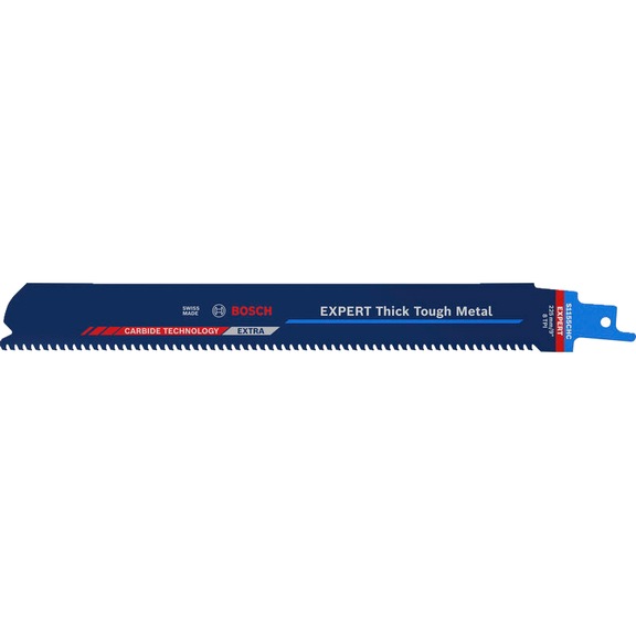 BOSCH reciprocating saw blade EXPERT Thick Tough Metal S1155CHC 100 pieces 2608902635 - EXPERT reciprocating saw blade S1155CHC