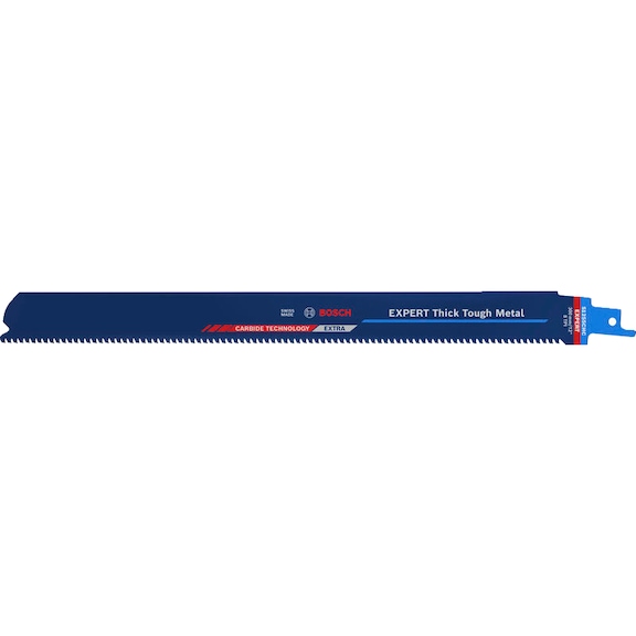 BOSCH reciprocating saw blade EXPERT Thick Tough Metal S1255CHC 100 pieces 2608902636 - EXPERT reciprocating saw blade S1255CHC