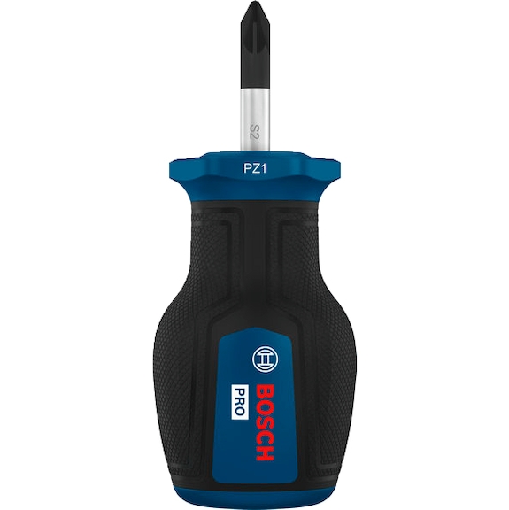 BOSCH PRO stubby screwdriver PZ1 x 25 mm 1600A039TJ - Phillips screwdriver