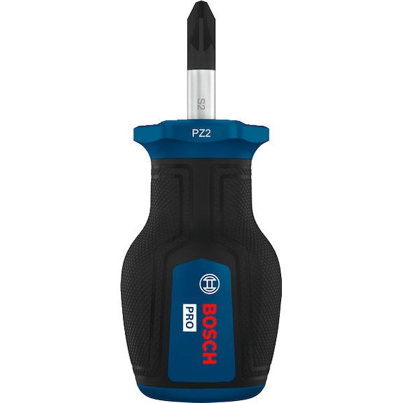 BOSCH PRO stubby screwdriver PZ2 x 25 mm 1600A039TK - Phillips screwdriver