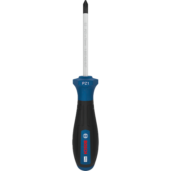 BOSCH PRO screwdriver PZ1 x 75 mm 1600A039RY - Phillips screwdriver
