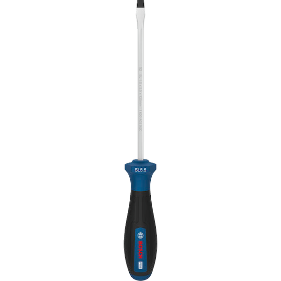 BOSCH PRO Schraubendreher SL 1,0 x 5,5 x 125 mm 1600A039S3 - Schlitzschraubendreher