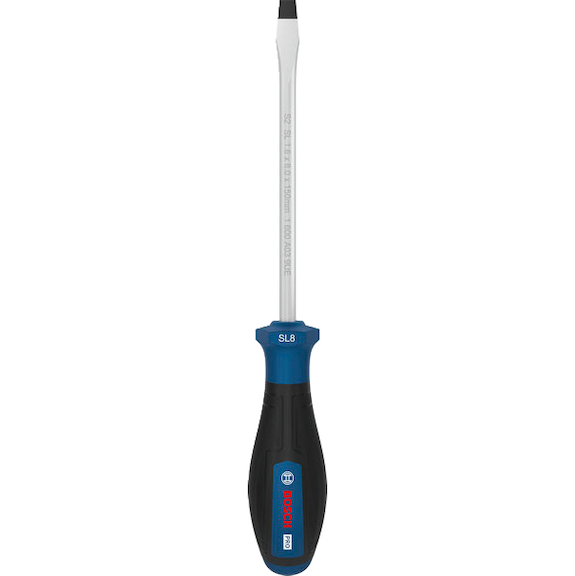 BOSCH PRO screwdriver SL 1,6 x 8 x 150 mm 1600A039S5 - Slotted screwdriver