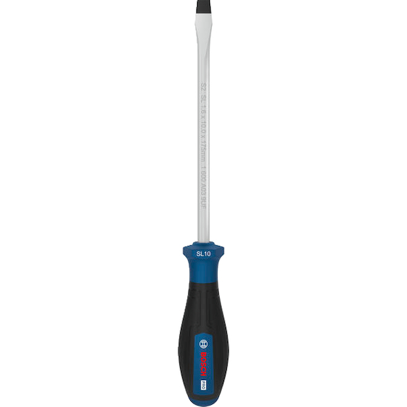 BOSCH PRO screwdriver SL 1,6 x 10 x 175 mm 1600A039S6 - Slotted screwdriver