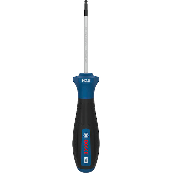 BOSCH PRO screwdriver H2.5 x 60 mm 1600A039ST - Hex screwdriver