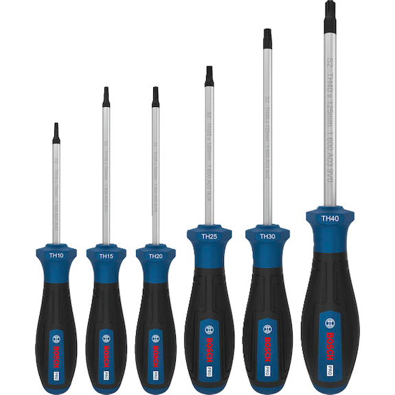 BOSCH PRO screwdriver set TH, 6-piece 1600A03HU5 - Screwdriver set