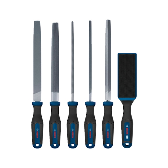 BOSCH Feilen-Set 5 teilig, PRO Feilenb&uuml;rste 1600A03AD3 - Feilen-Set