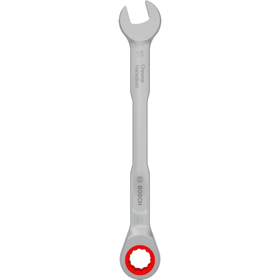 BOSCH ratcheting combination wrench 15 mm 1600A03AH1 - Ratcheting combination wrench