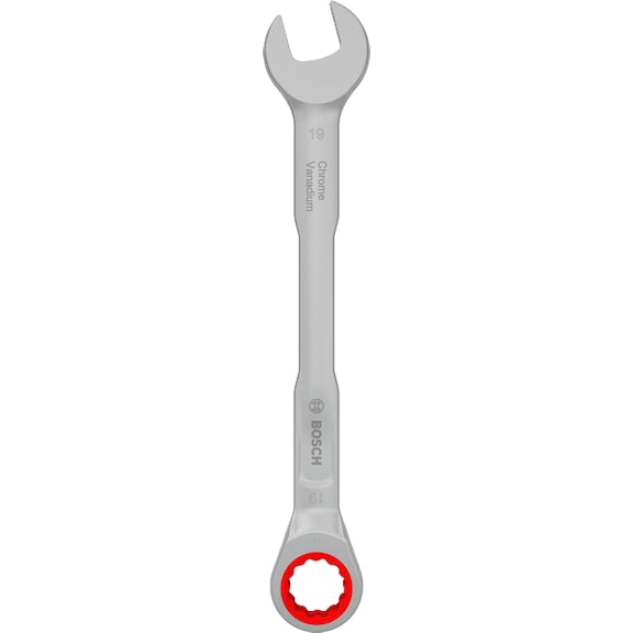BOSCH ratcheting combination wrench 19 mm 1600A03AH3 - Ratcheting combination wrench