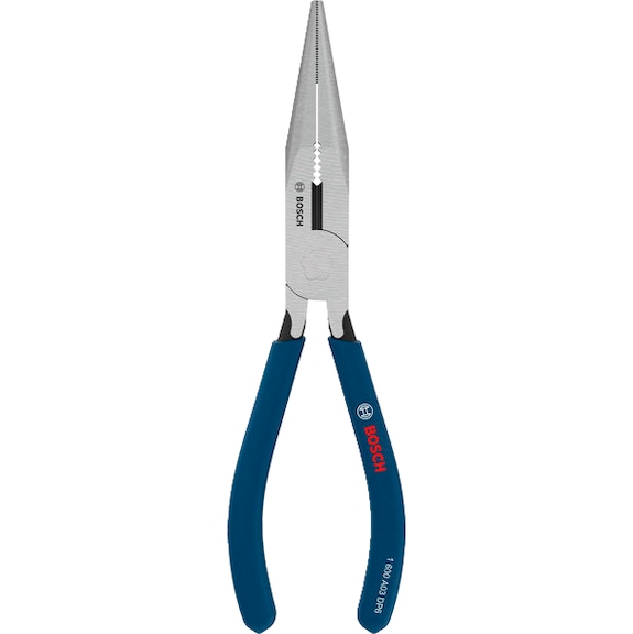 BOSCH long-nose pliers 180 mm, dip-coated, non-slip handles 1600A03DN2 - Needle-nose pliers