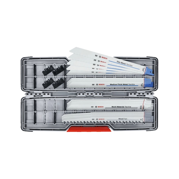 BOSCH Gemischtes reciprocating saw blade set, 20-piece 2607012093 - Saw blade assortment