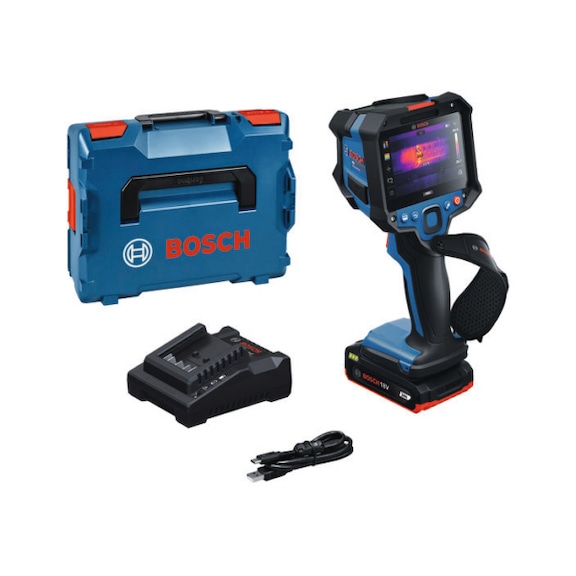 BOSCH thermal imaging camera GTC18V-600-16C with 1 x cordless 0601083700 - Thermal imaging camera