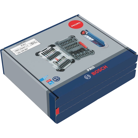 BOSCH PRO Impact BitSet, 36-piece, GLI 12V-300 061599768W - Screwdriver bit (other)