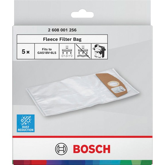 BOSCH fleece pad bag for vacuum cleaner 2608001256 - Vacuum cleaner bag