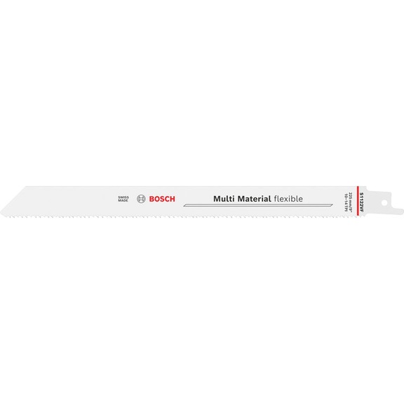 BOSCH S&auml;bels&auml;geblatt Multi Material flexibles S1122VF 0,9x19x225mm 2 teilig 2608659251 - S&auml;bels&auml;geblatt Multi Material flexibles S1122VF