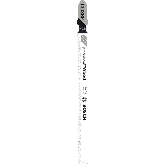 BOSCH Jigsaw blade HCS T 308 BP Precision for Wood 2 pieces 2609256794 - Saw blade for jigsaw