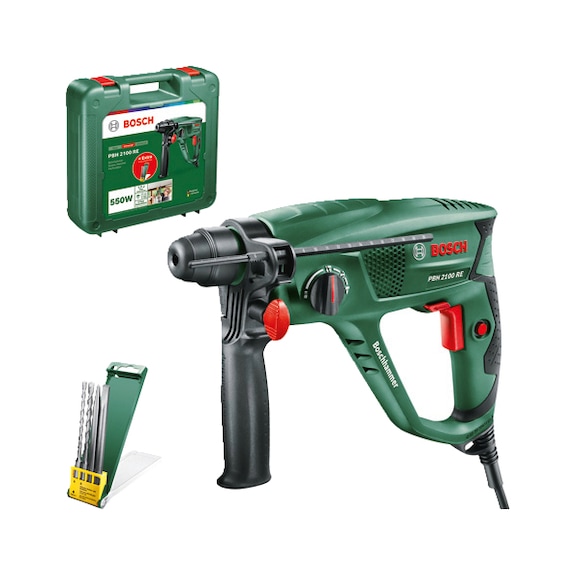 BOSCH Bohrhammer PBH 2100 RE im Tragekoffer BOSCH-Nr. 06033A9302 - Bohr- und Mei&szlig;elhammer (elektrisch)
