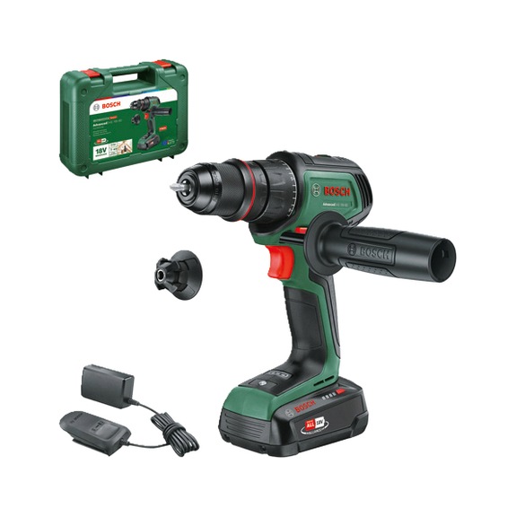 BOSCH Akku-Bohrschrauber AdvancedDrill 18V-80 QuickSnap1xAkku PBA 18V 2.5Ah 06039E2001 - Bohrschrauber (Akku)