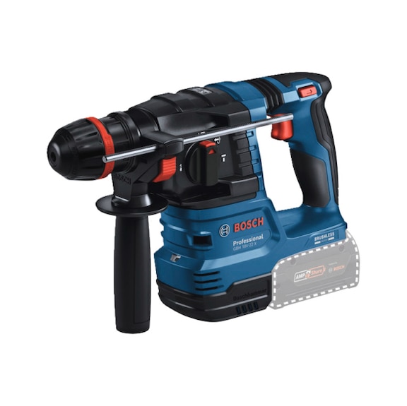 BOSCH Akku-Bohrhammer mit ONECHUCK GBH 18V-22xin L-BOXX 136 Nr. 0611924102 - Bohrhammer (Akku)