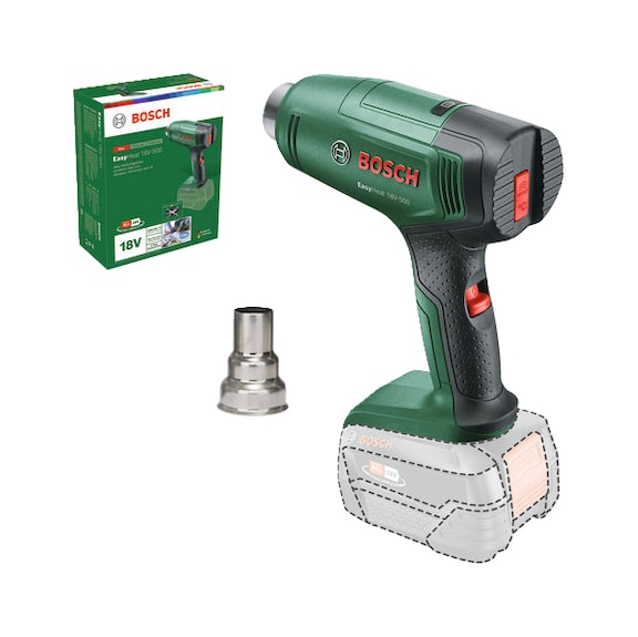 BOSCH EasyHeat 18V-500 cordless hot air gun 06032A8000 - Hot air blower, hot air gun (not specified)