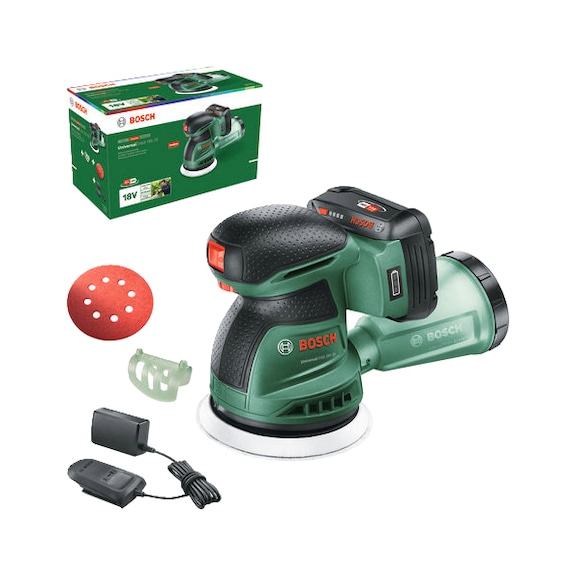 BOSCH Cordless random orbit sander UniversalOrbit 18V-20 BOSCH-No. 06033E4102 - Random orbital sander (cordless)