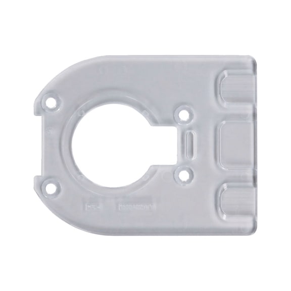 BOSCH Base plate PRO semicircular 7 x 93 x 118 mm 2608001110 - Tool (accessories)