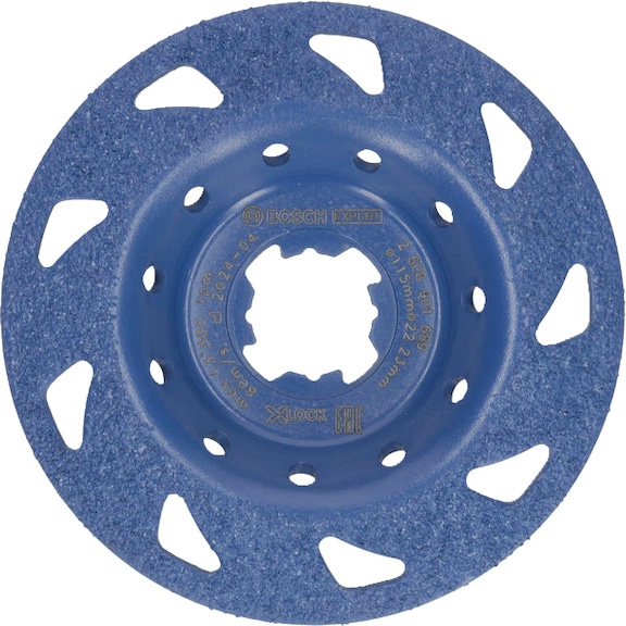 BOSCH Cup wheel EXPERT Multi Carbide fine angled X-LOCK 115 mm 22.23 mm 2608901689 - 