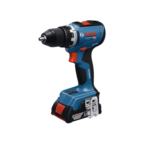 BOSCH Power tool set Tool set GSR 18V-65+2xrechargeable battery+19-piece L-BOXX - Cup brush