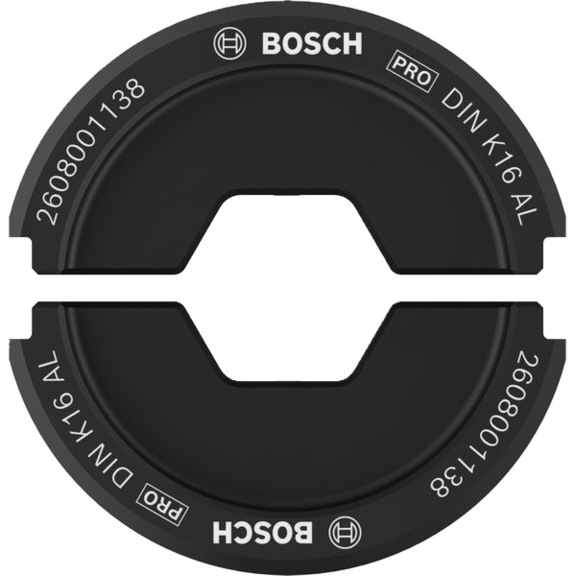BOSCH Presseinsatz PRO K16 AL 50&nbsp;qmm Aluminiume 2608001138 - Einsatz f&uuml;r Crimpwerkzeug