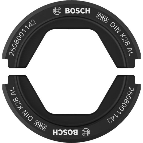 BOSCH Press insert PRO K28 AL 185 qmm aluminum 2608001142 - Insert for crimping tool