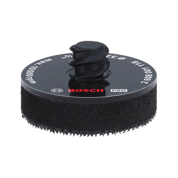 BOSCH Sanding disc PRO 32 mm velcro 2608001118 - Adhesive backing pad