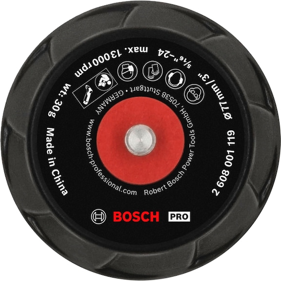 BOSCH Schleifteller PRO 77&nbsp;mm Klett 2608001119 - Haftst&uuml;tzteller