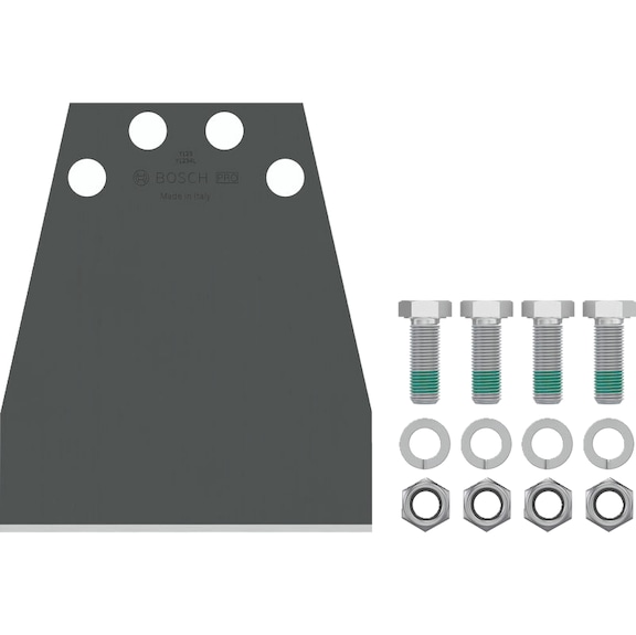 BOSCH Floor scraper PRO HEX 28/30 Spare parts set for floor scraper 2608690678 - Scraper