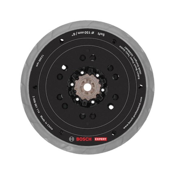 BOSCH Sanding disc EXPERT Multihole soft 150 mm 2608001114 - Adhesive backing pad