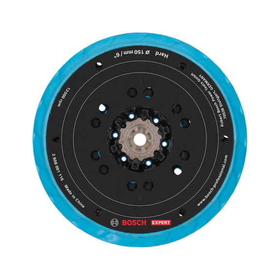 BOSCH Sanding disc EXPERT Multihole Hard hard 150 mm 2608001116 - Adhesive backing pad
