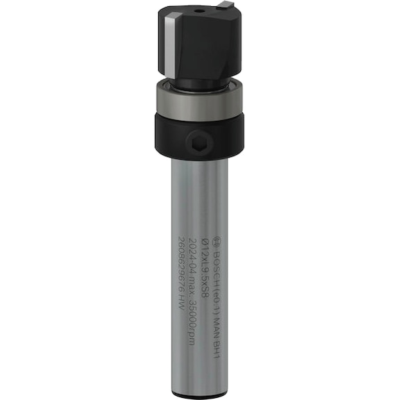 BOSCH Flush milling cutter PRO overhead guide ball bearing diameter 12.7 2608629676 - Flush milling cutter