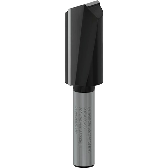 BOSCH Nutfr&auml;ser PRO zweischneidig Durchmesser 16&nbsp;x&nbsp;L 30 Schaft 8&nbsp;mm 2608629679 - Schlitz-, T-Nutfr&auml;ser (nicht l&ouml;sbare Schneiden)