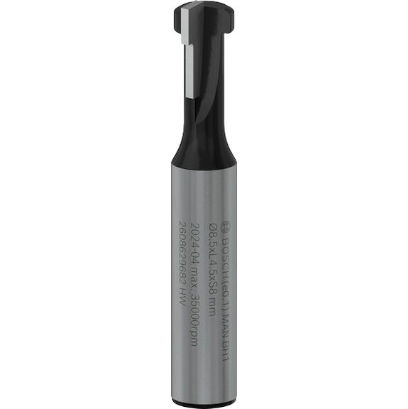 BOSCH T-slot milling cutter PRO diameter 8.5 x diameter 5.6 shank 8mm 2608629682 - Slot and T-slot milling cutters (non-detachable cutting edges)