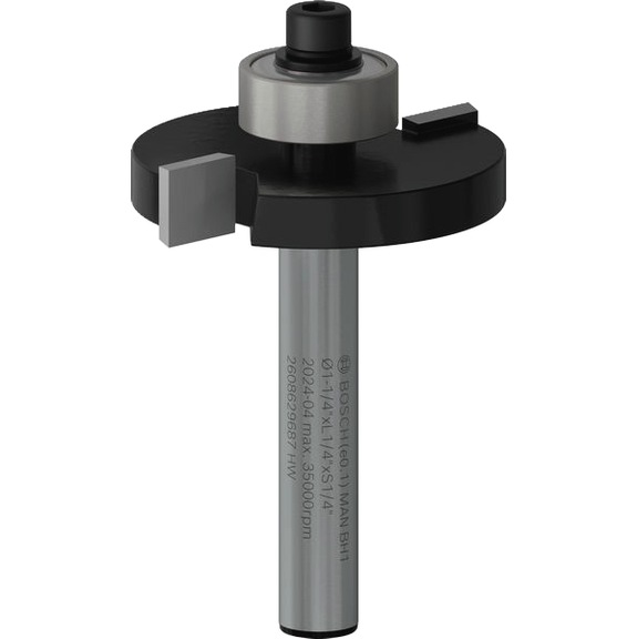 BOSCH Nutfr&auml;ser PRO L 1/4 Schaft 1/4 2608629687 - Schlitz-, T-Nutfr&auml;ser (nicht l&ouml;sbare Schneiden)