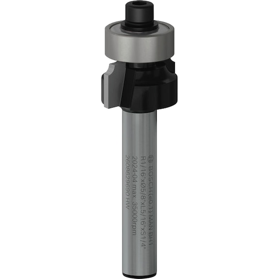 BOSCH Rounding cutter PRO R 1/16 shank 1/4 2608629690 - Milling cutter with shank and non-detachable cutting edges (other)