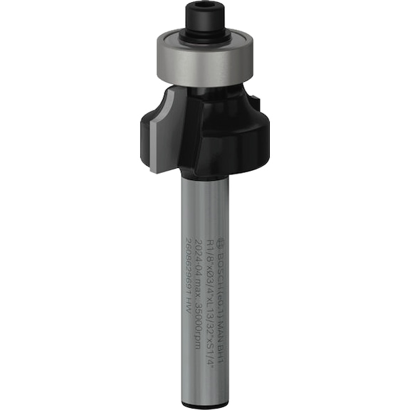 BOSCH Rounding cutter PRO R 1/8 shank 1/4 2608629691 - Milling cutter with shank and non-detachable cutting edges (other)