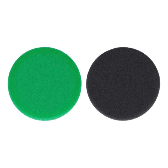 BOSCH Polishing sponge set 77 mm 2-piece 2608623364 - 