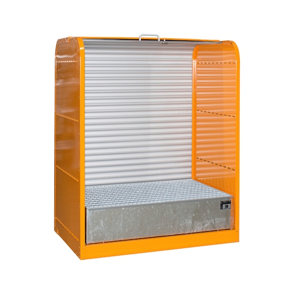 BAUER S&Uuml;DLOHN armoire &agrave; volet roulant pour mati&egrave;res dangereuses, 2&nbsp;f&ucirc;ts x&nbsp;200&nbsp;l