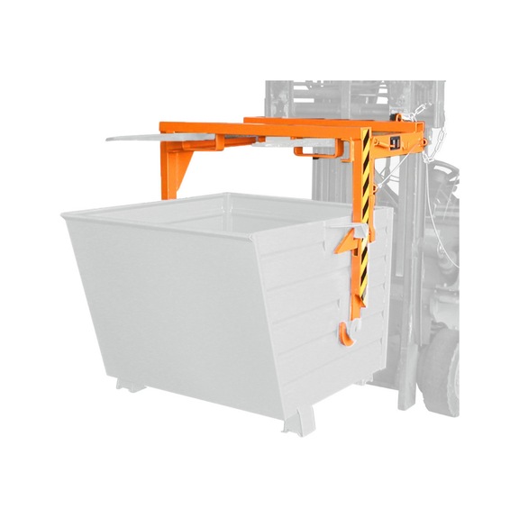 BAUER S&Uuml;DLOHN BAUER traverse BST 55 voor stapelkieper type BSK 55 - Traversen