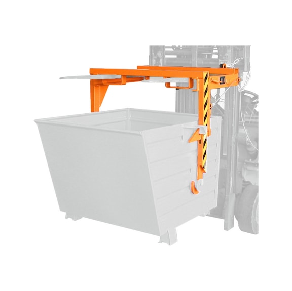 BAUER S&Uuml;DLOHN Staplertraverse Typ BST 70 f&uuml;r Stapelkipper Typ BSK 70 - Staplertraverse