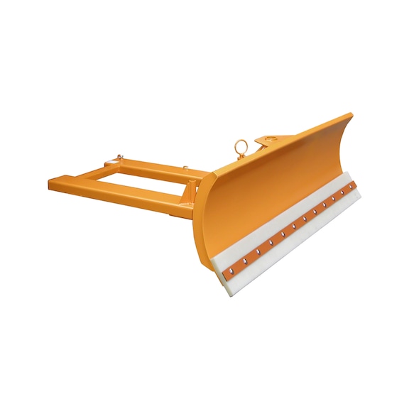 BAUER S&Uuml;DLOHN Schneeschieber Schildbreite 1800mm Polyurethansch&uuml;rfleiste RAL 2000 orange - Schneeschieber