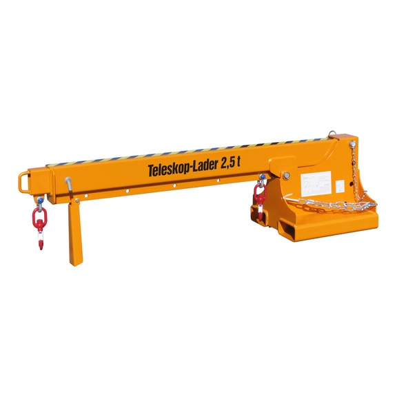 BAUER S&Uuml;DLOHN Teleskoplader Typ KTH 25 verstellbare Ausf&uuml;hrung 560-2500 kg - Lastarm teleskopierbar
