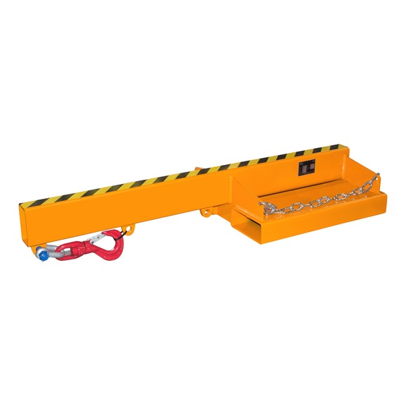 BAUER S&Uuml;DLOHN Lastarm Typ LA 1600-50 Grundl&auml;nge 1600 mm Tragf&auml;higkeit 1000-5000 kg starr - Lastarm feste L&auml;nge