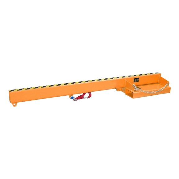 BAUER S&Uuml;DLOHN Y&uuml;k kolu tipi LA 2400-5,0, 2400 mm temel uzun. 500-5000 kg taşıma kap. sert - Sabit uzunluklu y&uuml;k kolu